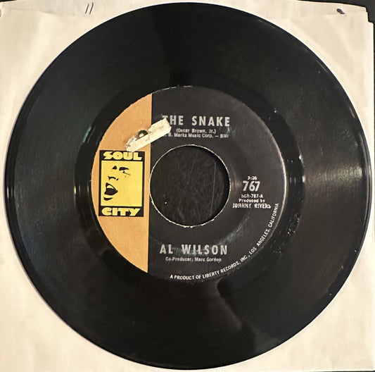 Al Wilson - The Snake (7" Single)