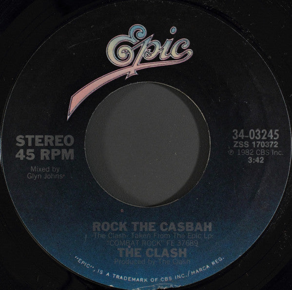 The Clash - Rock The Casbah (7" Single)