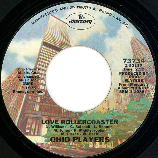 Ohio Players - Love Rollercoaster / It's All Over (7" Single)