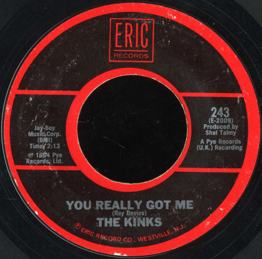The Kinks - You Really Got Me / A Well Respected Man (7" Single)