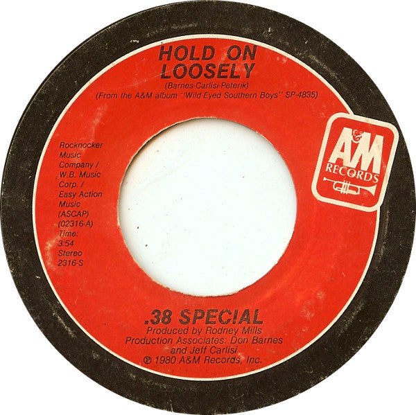 38 Special - Hold On Loosely