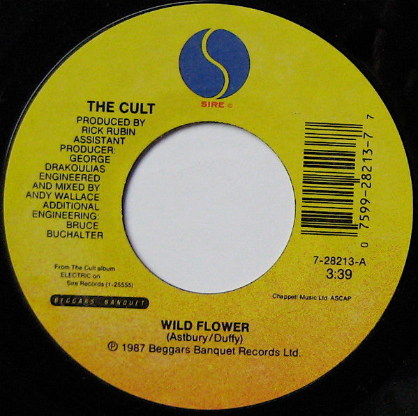 The Cult - Wild Flower (7" Single)