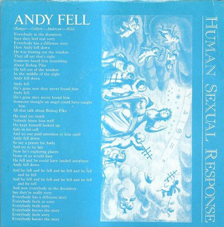 Human Sexual Response - Andy Fell (7" Single, Import)