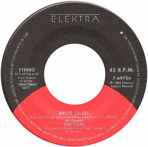 The Cars - Drive (7" Single)