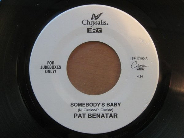 Pat Benatar - Somebody's Baby (7" Single)