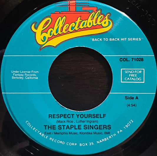 The Staple Singers - Respect Yourself (7" Single)