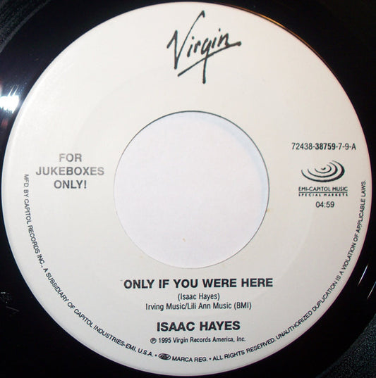 Isaac Hayes - Only If You Were Here / Oh Come All Ye Faithful (7" Single)