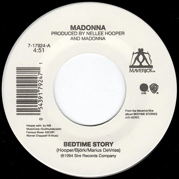 Madonna - Bedtime Story (7" Single)
