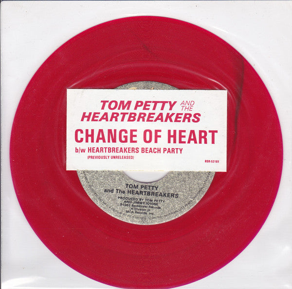 Tom Petty And The Heartbreakers - Change Of Heart (7" Single)