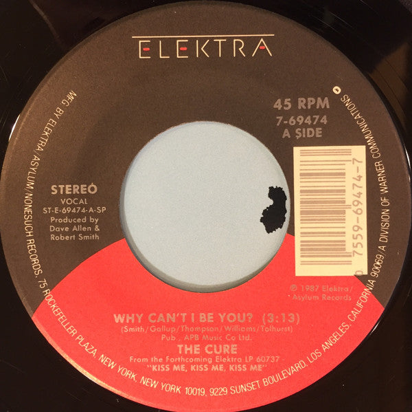 The Cure - Why Can't I Be You? (7" Single)
