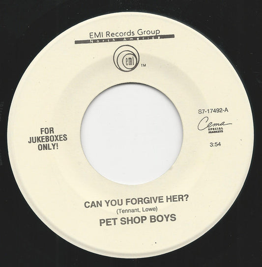 Pet Shop Boys - Can You Forgive Her? / I Want To Wake Up (7" Single)