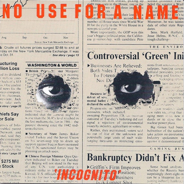 No Use For A Name - Incognito