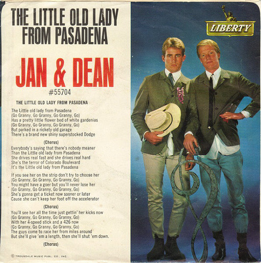 Jan & Dean - The Little Old Lady (From Pasadena)