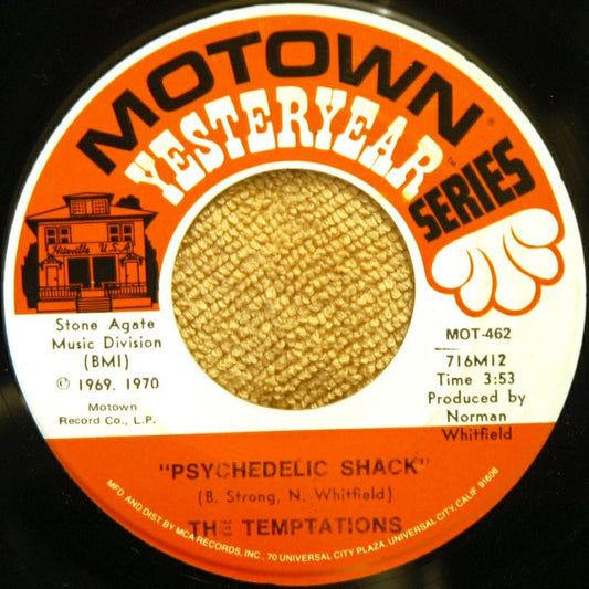 The Temptations - Psychedelic Shack / I Can't Get Next To You (7" Single)
