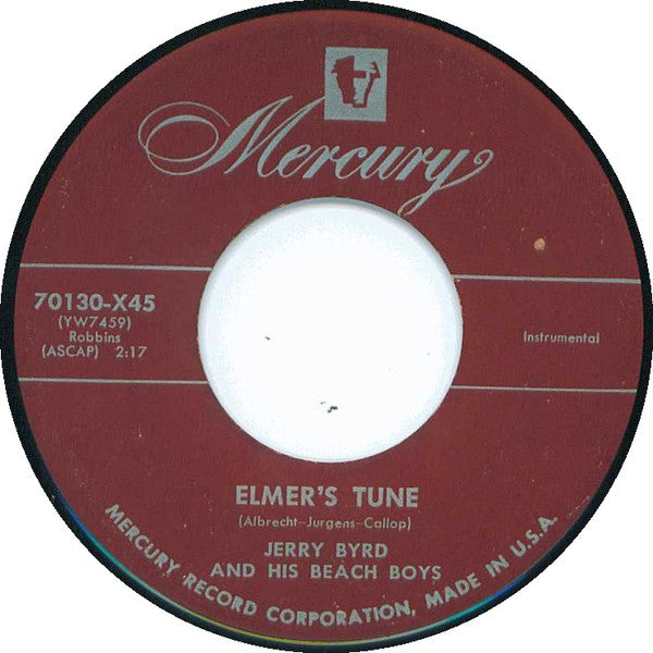 Jerry Byrd And His Beach Boys - Elmer's Tune / Don't Sing Aloha When I Go