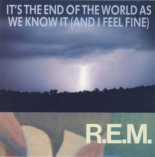 R.E.M. - It's The End Of The World As We Know It (7" Single, Import)