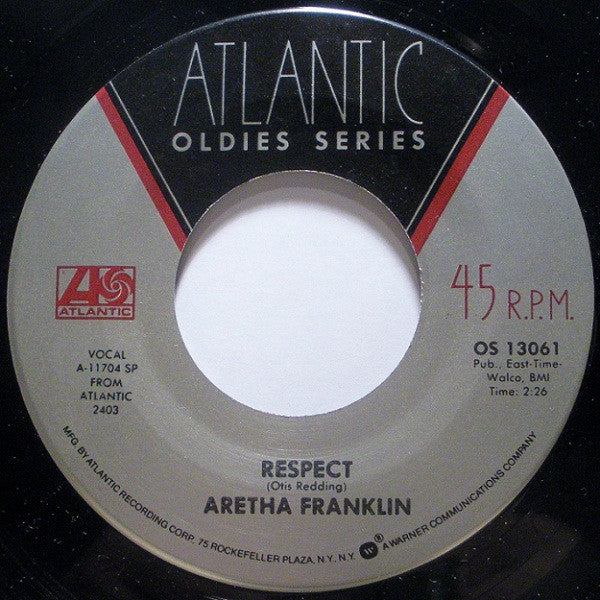 Aretha Franklin - Respect / You're All I Need To Get By (7" Single)