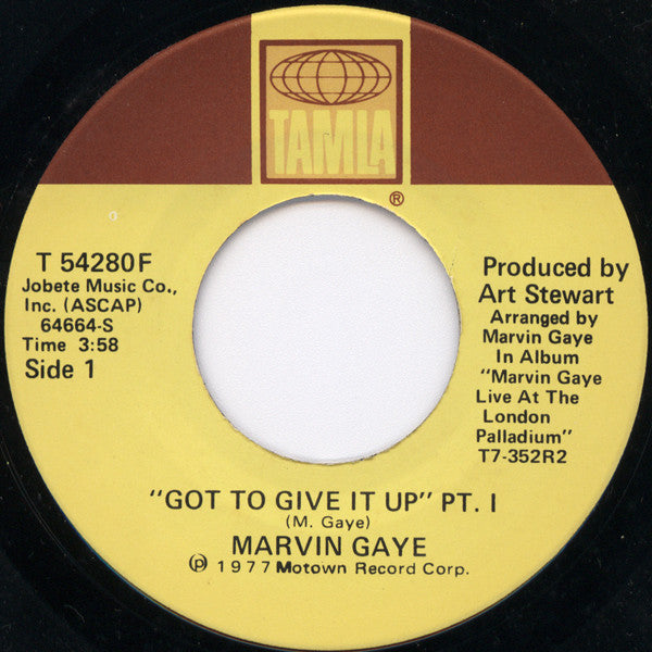 Marvin Gaye - Got To Give It Up (7" Single)