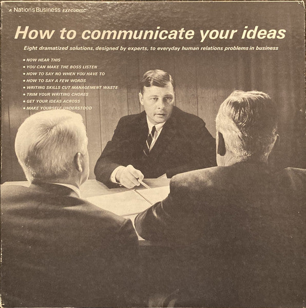 No Artist - How To Communicate Your Ideas