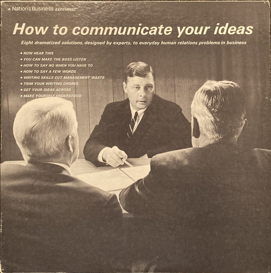 No Artist - How To Communicate Your Ideas