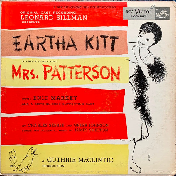 Leonard Sillman Presents Eartha Kitt With Enid Markey - Mrs. Patterson