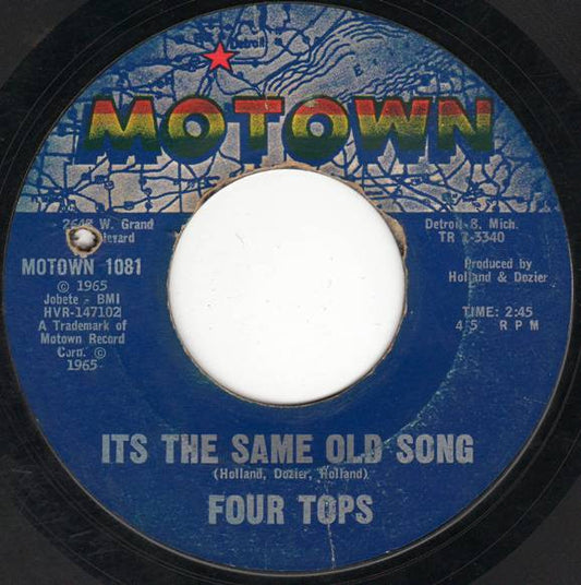 Four Tops - It's The Same Old Song
