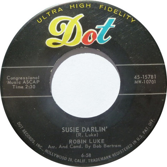 Robin Luke - Susie Darlin'