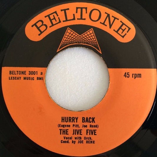 The Jive Five - Hurry Back (7" Single)