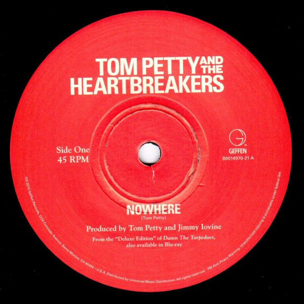 Tom Petty And The Heartbreakers - Nowhere (7" Single, RSD)