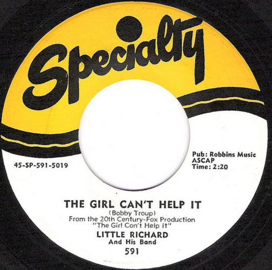 Little Richard - The Girl Can't Help It / All Around The World (7" Single)