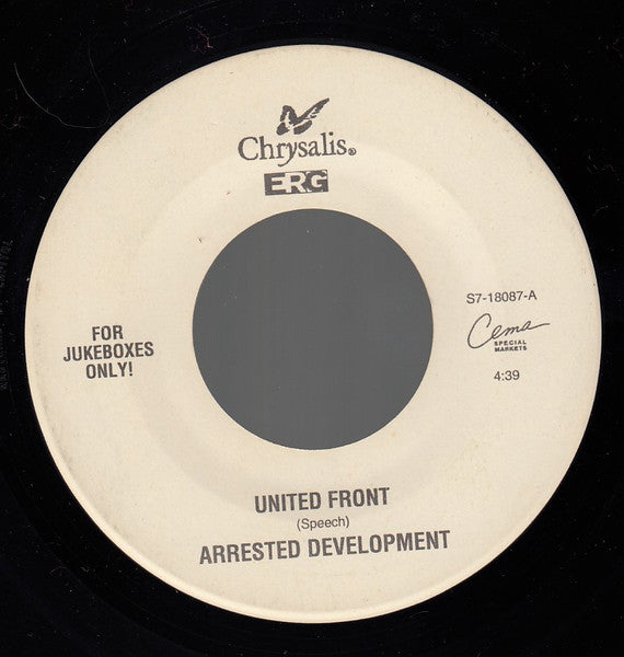 Arrested Development - United Front / Southern Fried Funk (7" Single)