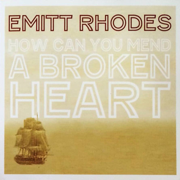 Emitt Rhodes / Chris Price - How Can You Mend A Broken Heart (7", Ltd, Red)