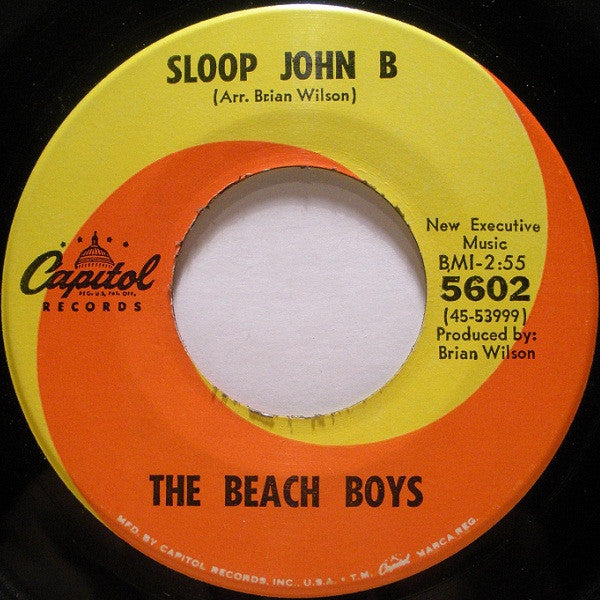 The Beach Boys - Sloop John B / You're So Good To Me