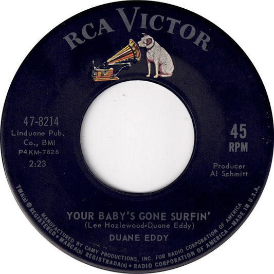 Duane Eddy - Your Baby's Gone Surfin' / Shuckin'