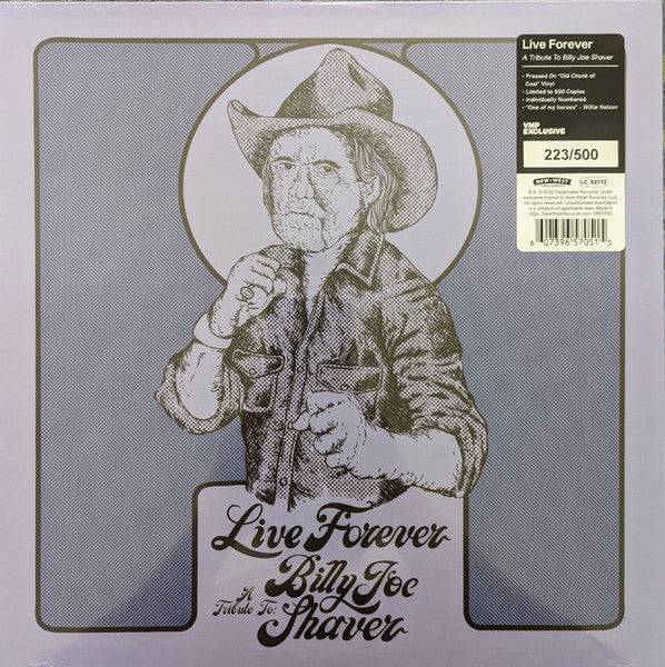 Various - Live Forever (A Tribute To: Billy Joe Shaver)