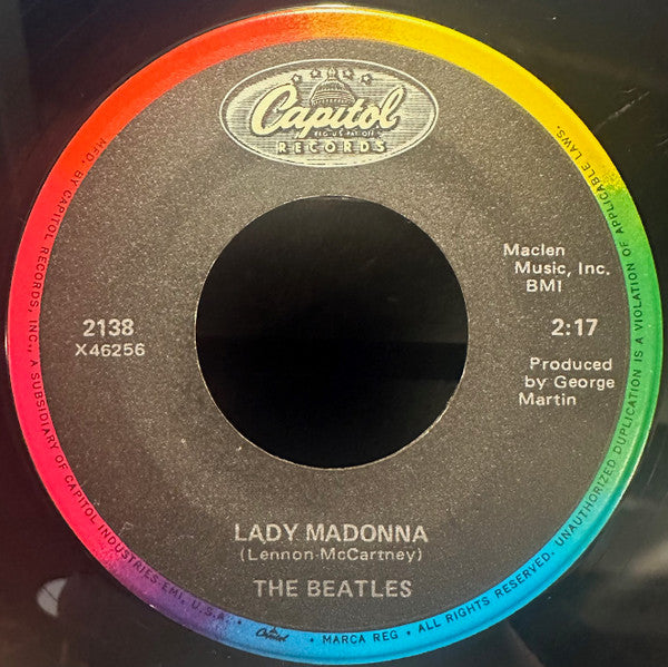 The Beatles - Lady Madonna (7" Single)