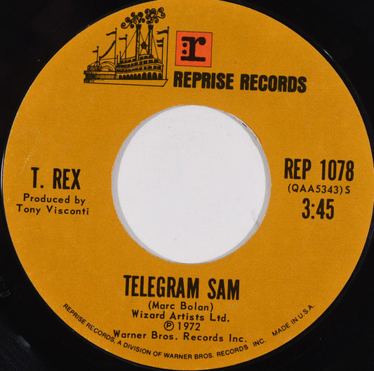 T. Rex - Telegram Sam (7" Single)