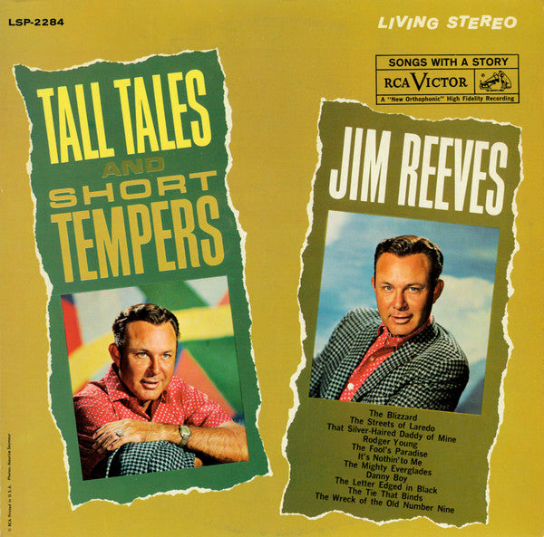 Jim Reeves - Tall Tales And Short Tempers