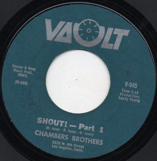 The Chambers Brothers - Shout! (7" Single)