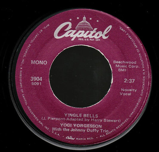 Yogi Yorgesson - Yingle Bells (7" Single)