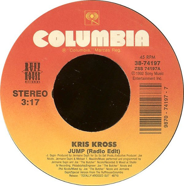 Kris Kross - Jump (7" Single)