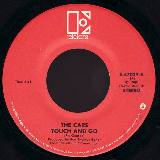 The Cars - Touch And Go (7" Single)