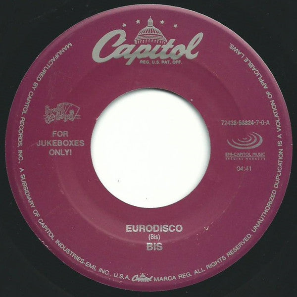 Bis - Eurodisco / Detour (7" Single)