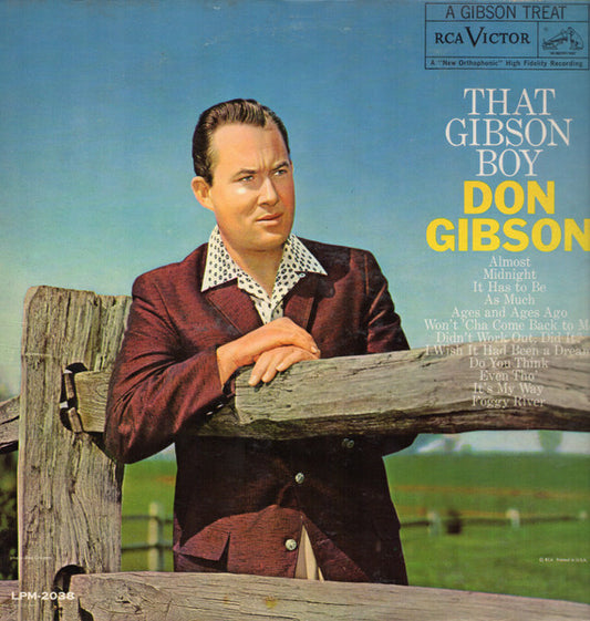 Don Gibson - That Gibson Boy