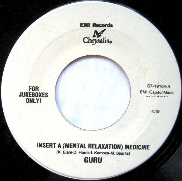 Guru - Insert A (Mental Relaxation) Medicine (7" Single)