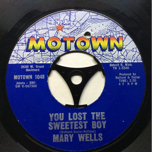 Mary Wells - You Lost The Sweetest Boy