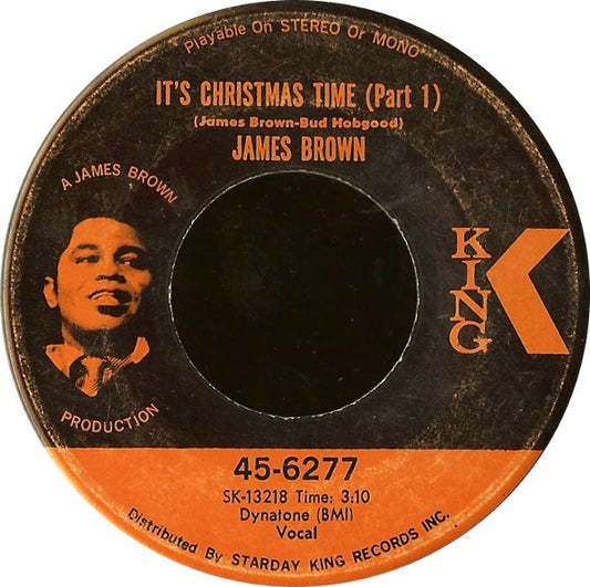 James Brown - It's Christmas Time (7" Single)