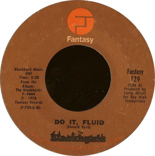 The Blackbyrds - Do It, Fluid (7" Single)