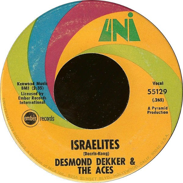 Desmond Dekker & The Aces - Israelites