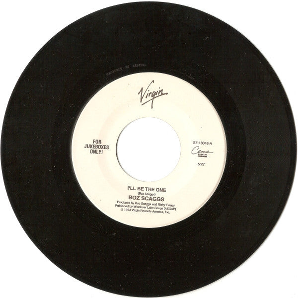 Boz Scaggs - I'll Be The One (7" Single)